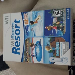 Nintendo WII Sports Resorts new. Never used.
